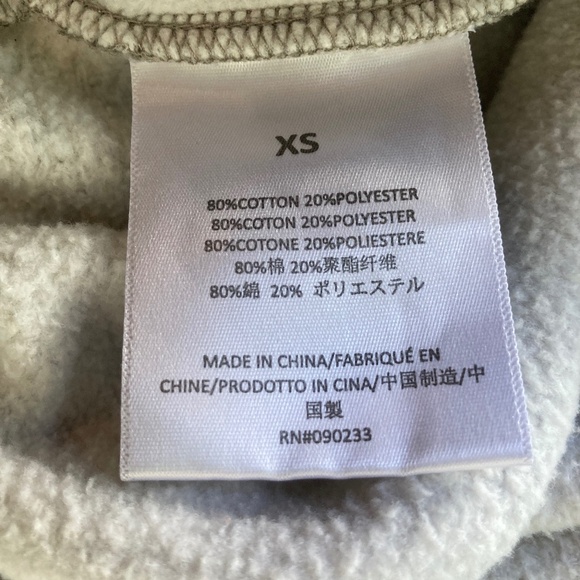 Fear of God Essentials Sweatpants Grey XS Cropped Raw Hem - Picture 7 of 10